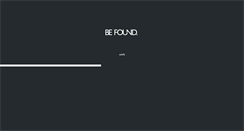 Desktop Screenshot of befound.com